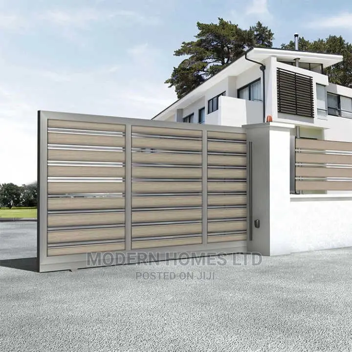Modern Heavy Duty Commercial Sliding Steel Gates