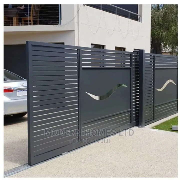 Modern Heavy Duty Commercial Sliding Steel Gates