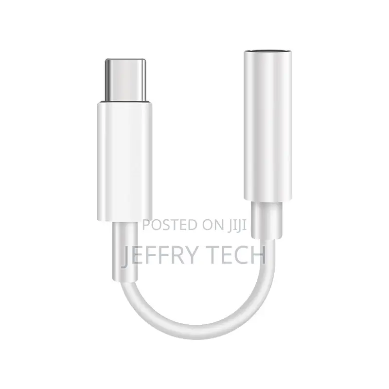 USB Type C to 3.5mm Headphone Jack Adapter With Digital Aud