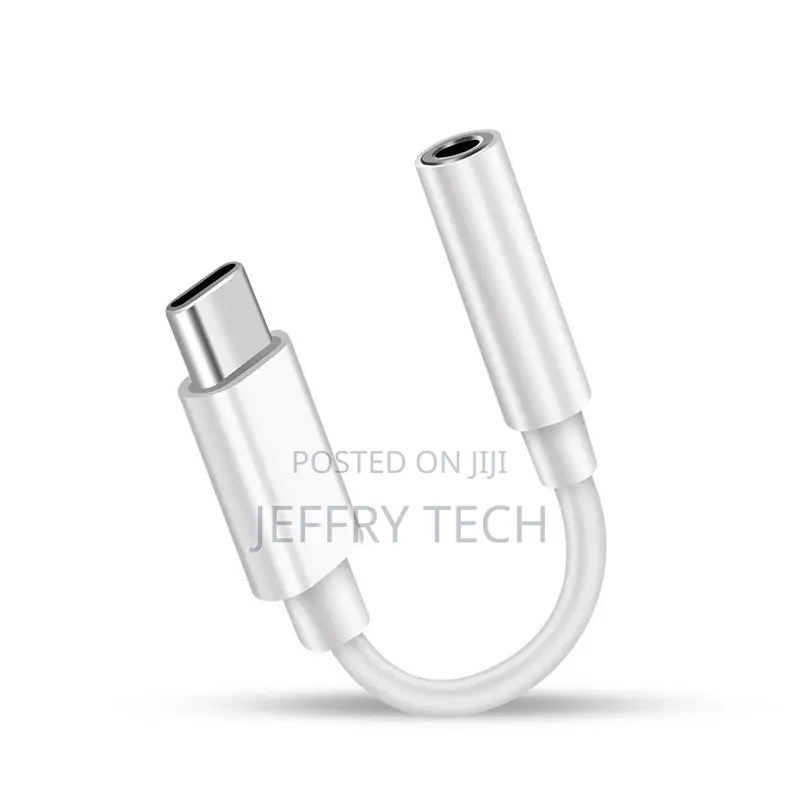 USB Type C to 3.5mm Headphone Jack Adapter With Digital Aud