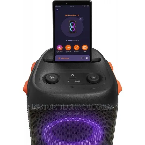 Jbl Partybox 110 - Portable Party Speaker With Built-In Ligh