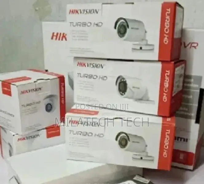 Ikvision 8 CCTV Cameras Complete Kit 1TB Hard Disk, Power S