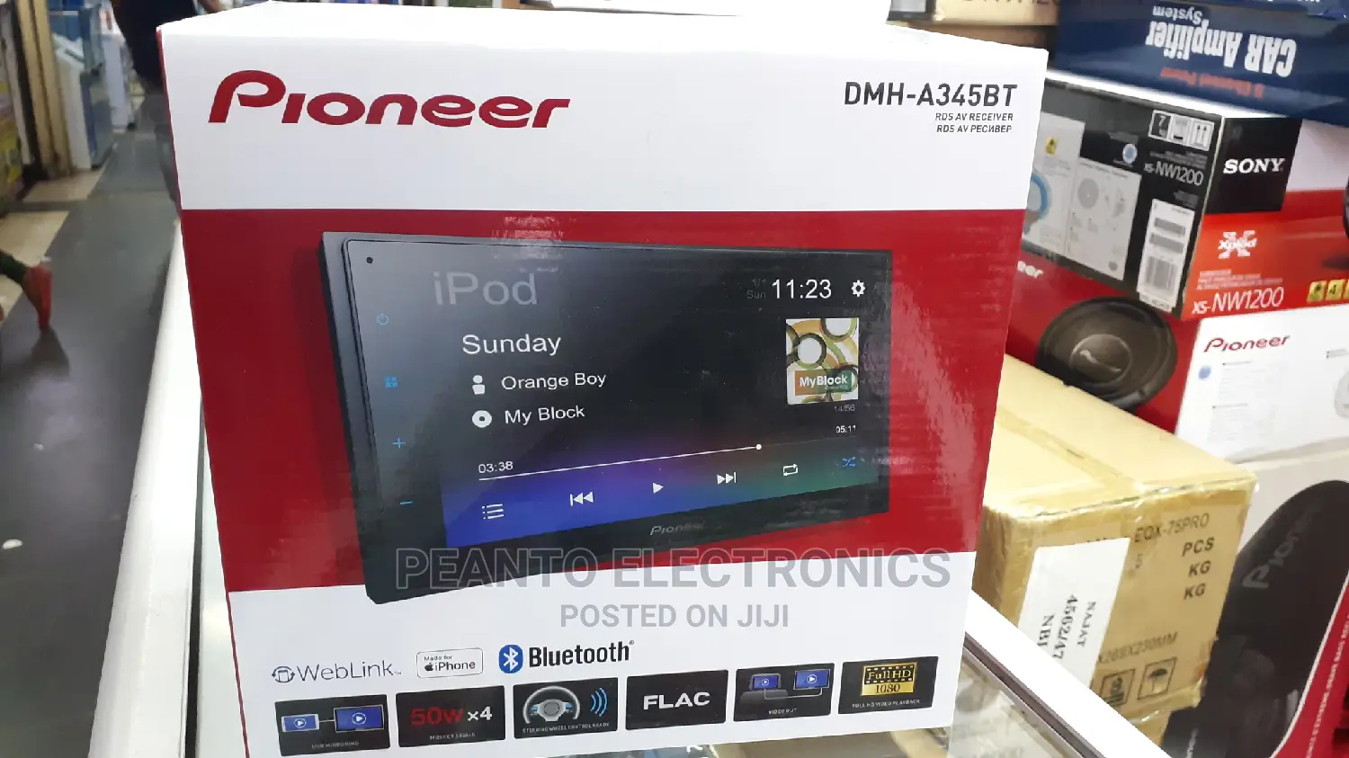 DMH-A345BT Digital Media AV Receiver With Bluetooth
