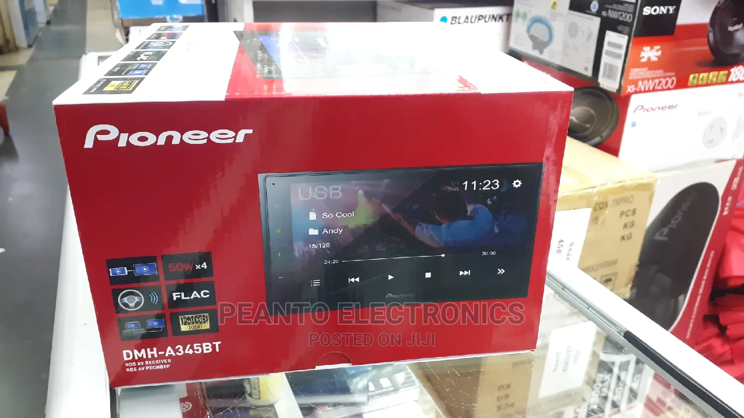 DMH-A345BT Digital Media AV Receiver With Bluetooth