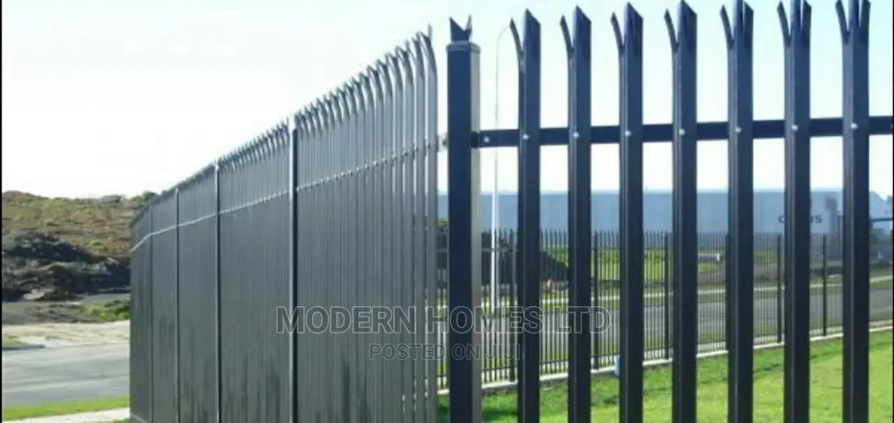 Post Panel Steel Iron Garden Privacy Fencing