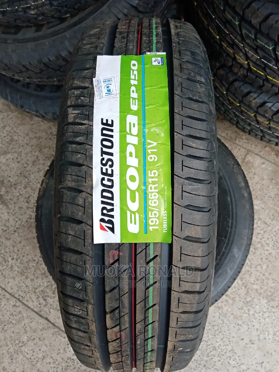 195/65r15 BRIDGESTONE TYRE ( Ecopia)