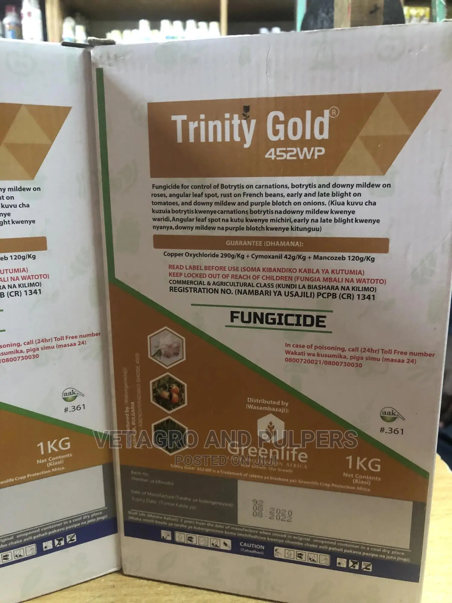 Trinity Gold 452WP Fungicide