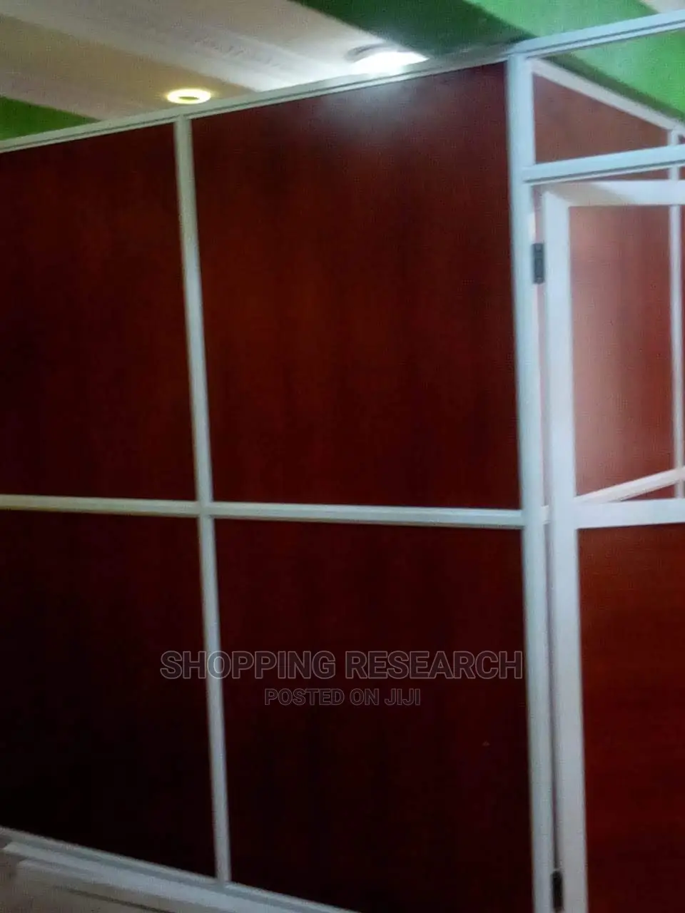 Aluminum and MDF Partitions