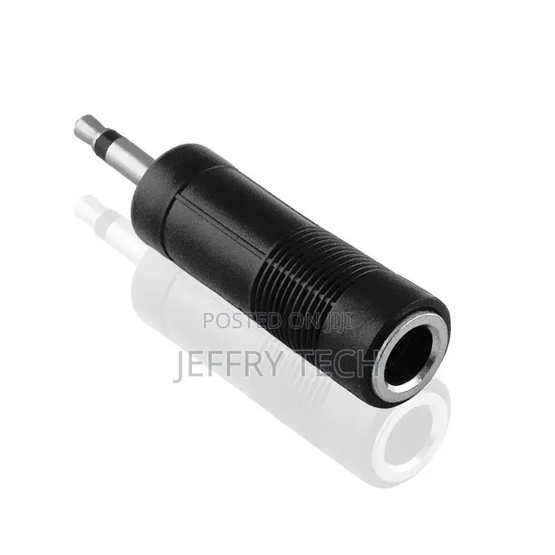 Adapter 6,3mm Jack Connector Socket Stereo on 3,5mm Headphon