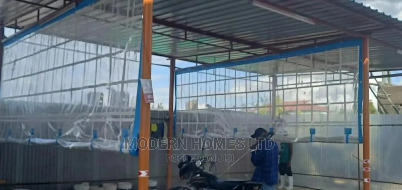 Heavy-Duty Clear Car Wash Partition for Factories,Warehouses