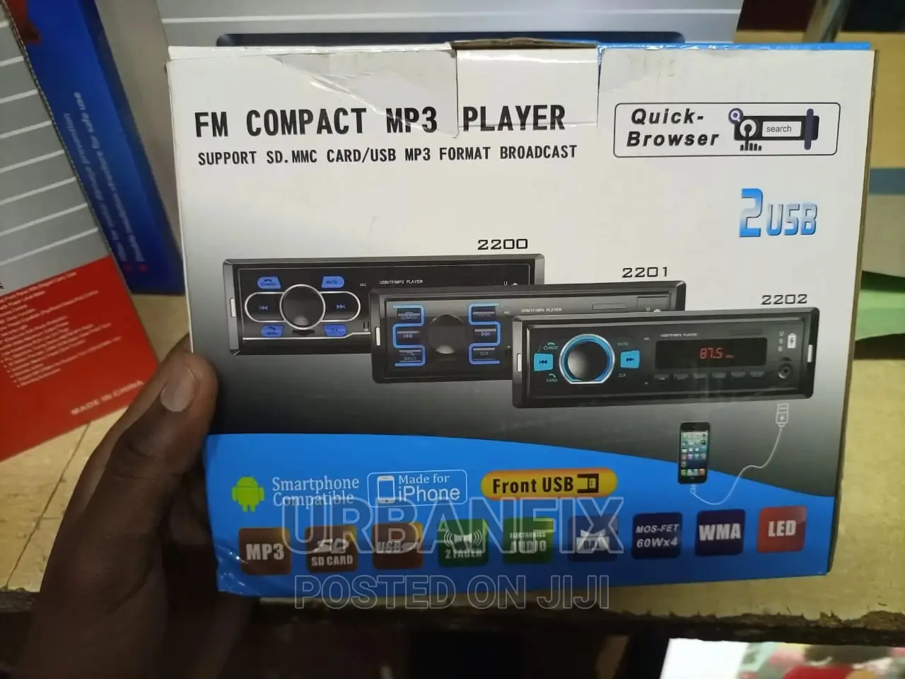 Clearance Sale !! Bluetooth Car Radio With FM, USB, AUX