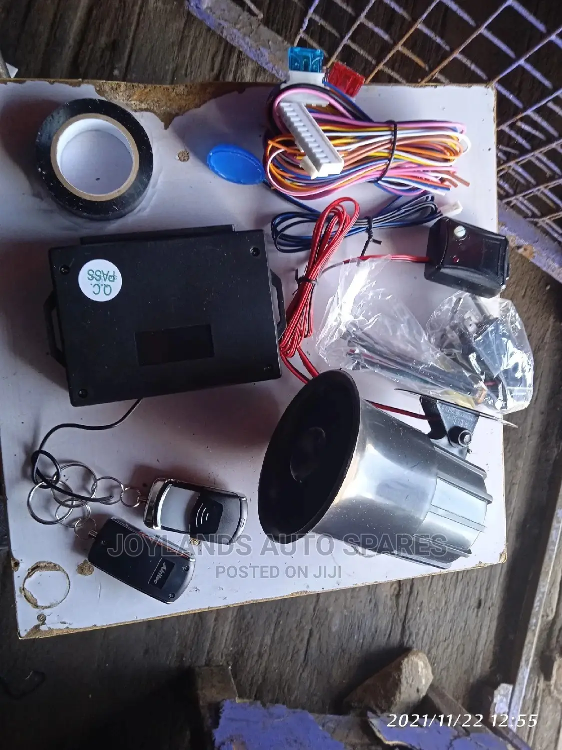 Car Alarm With-out Cut-off