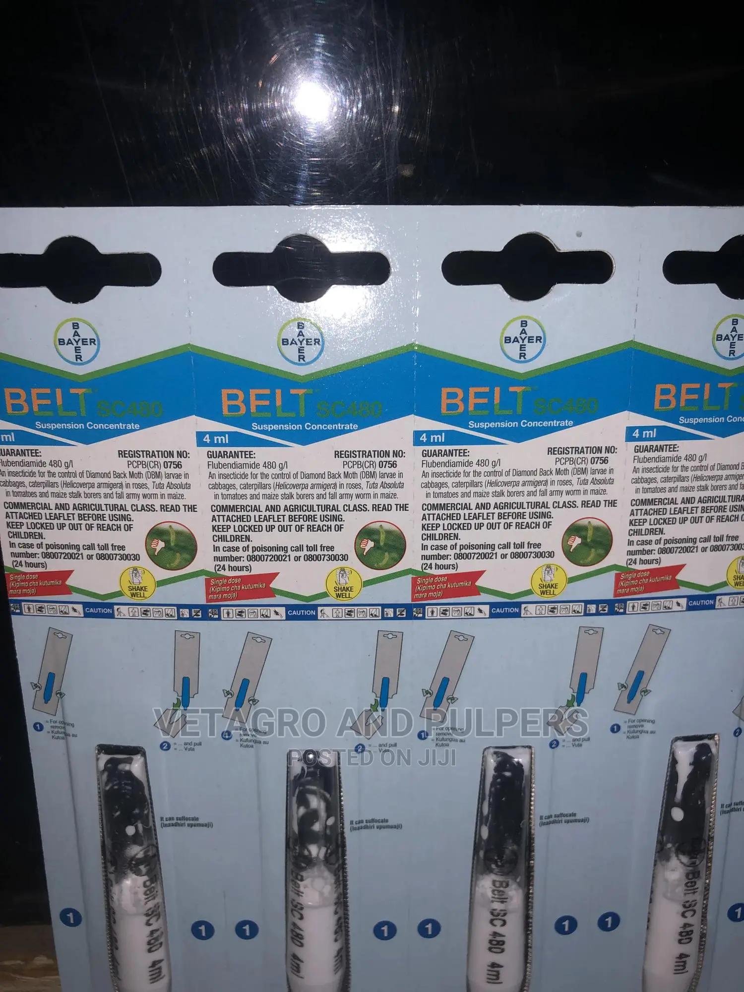 Belt 480 SC Insecticide (4ml to 1litre)