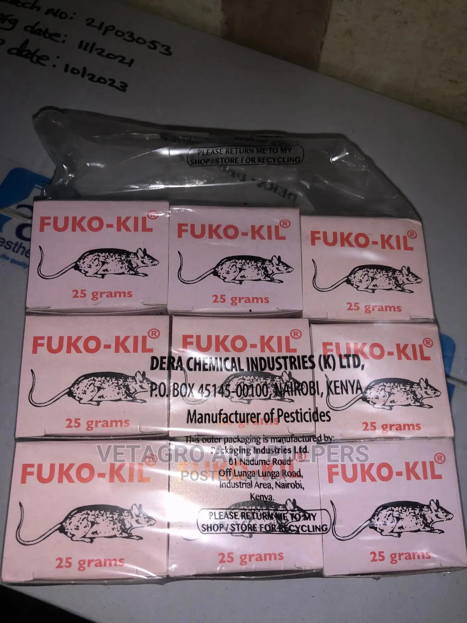 Fuko-Kil 10% – Mouse Rat Paste -100g