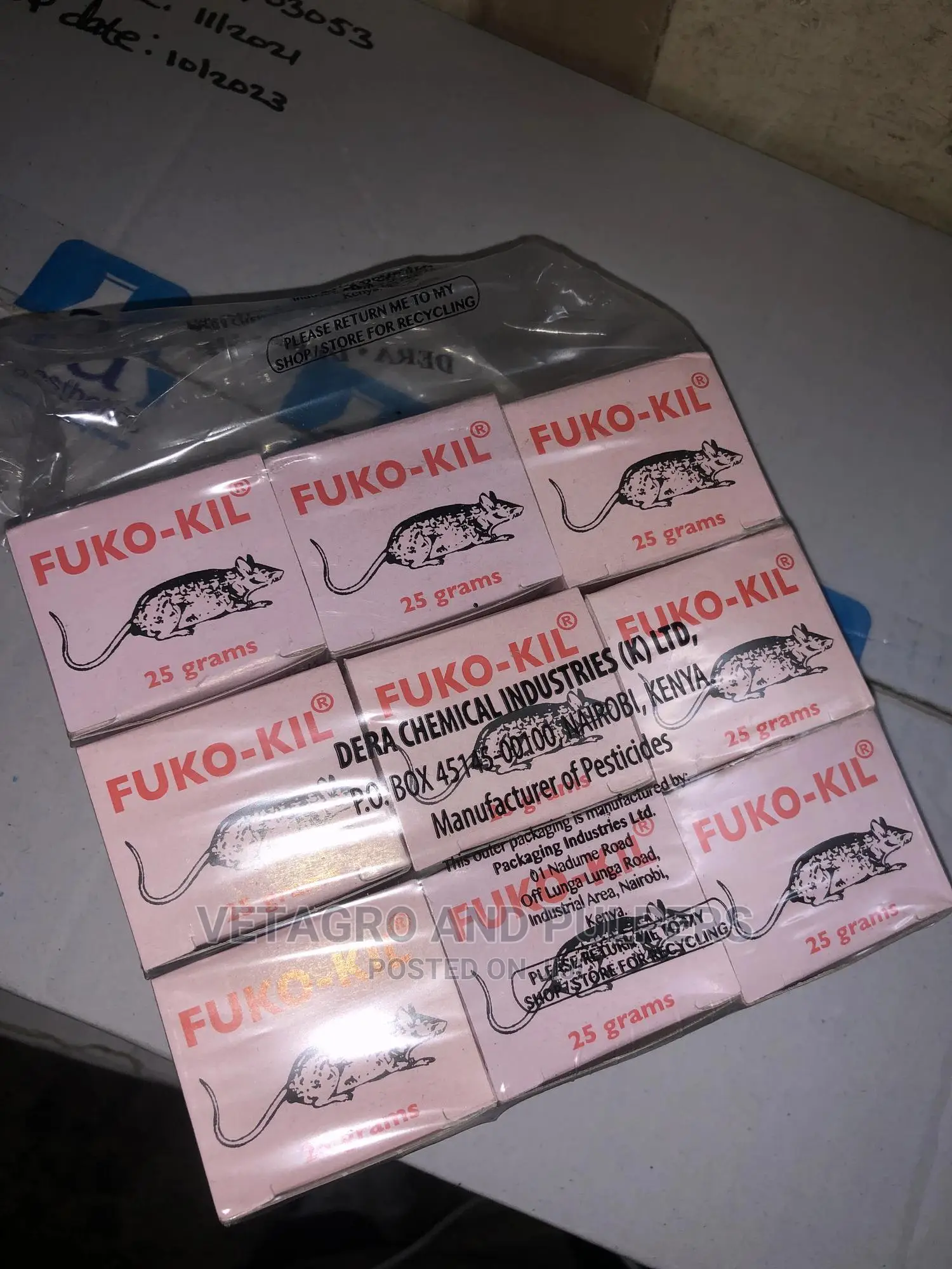 Fuko-Kil 10% – Mouse Rat Paste -100g
