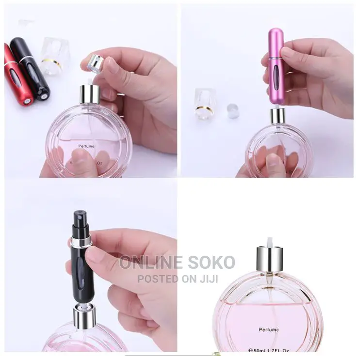 Mini Portable Refillable Cologne Perfume Sprayer Bottles