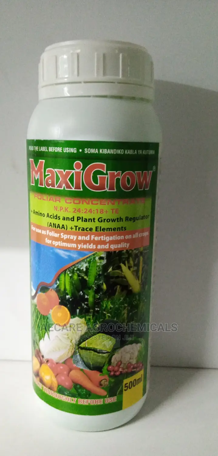 Maxigrow Foliar Fertilizer N:P:K 24:24:18 +Te 500ml