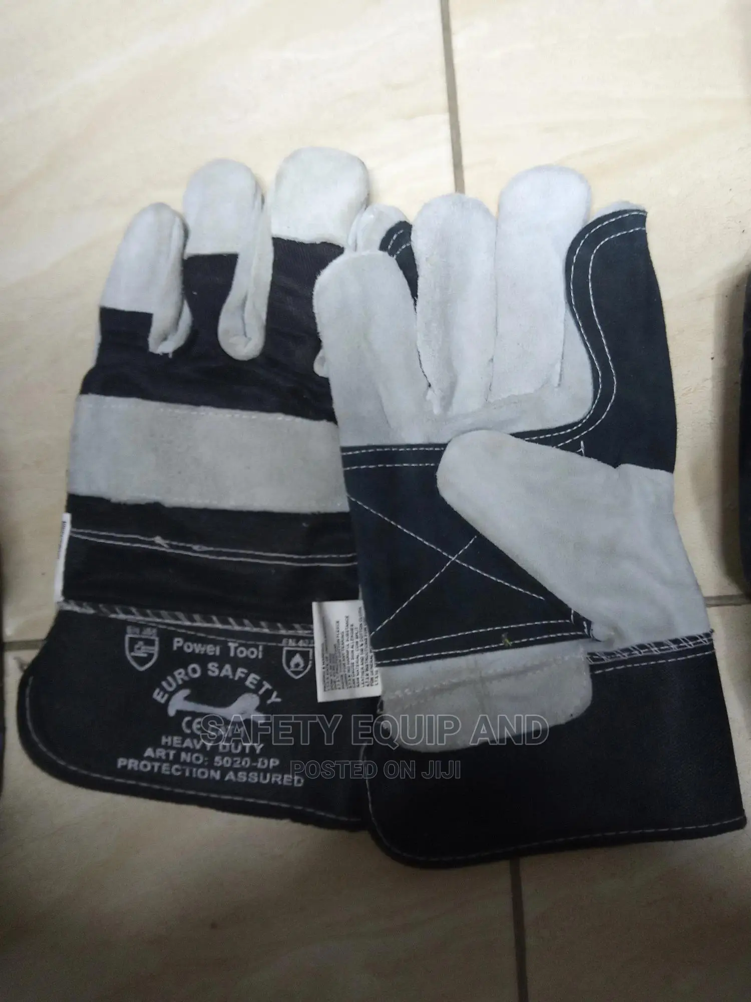 Double Stitched Euro Safety Gloves