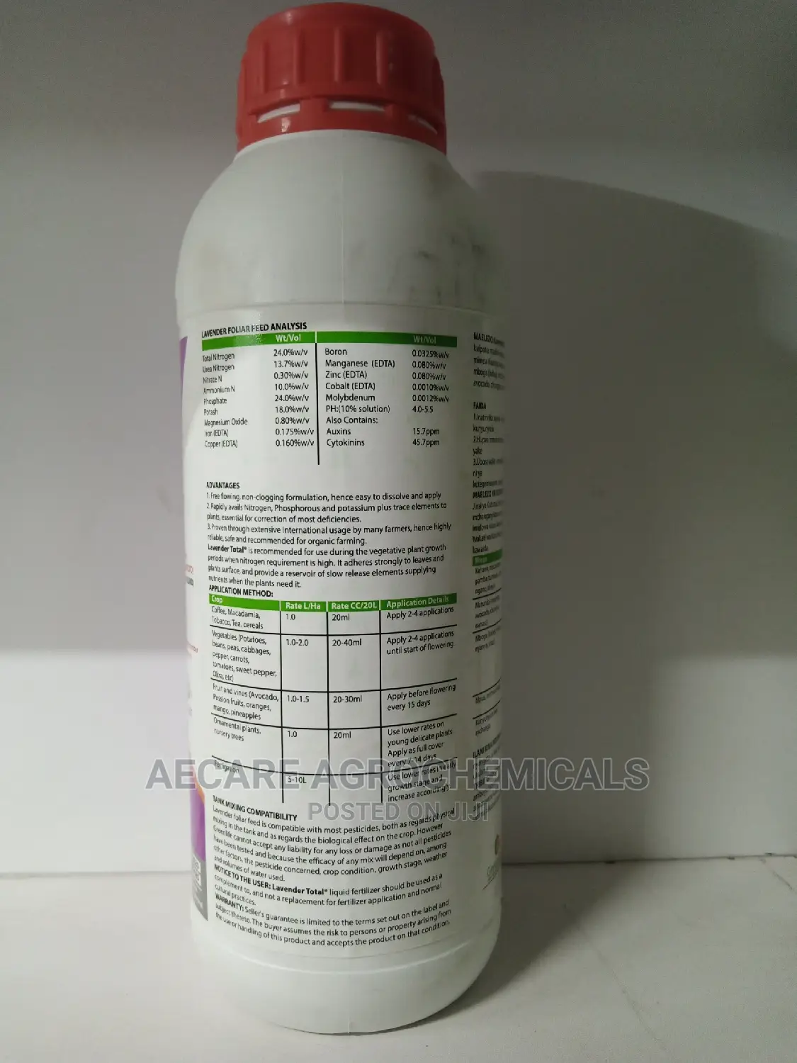 Lavender Total Fertilizer 1litre