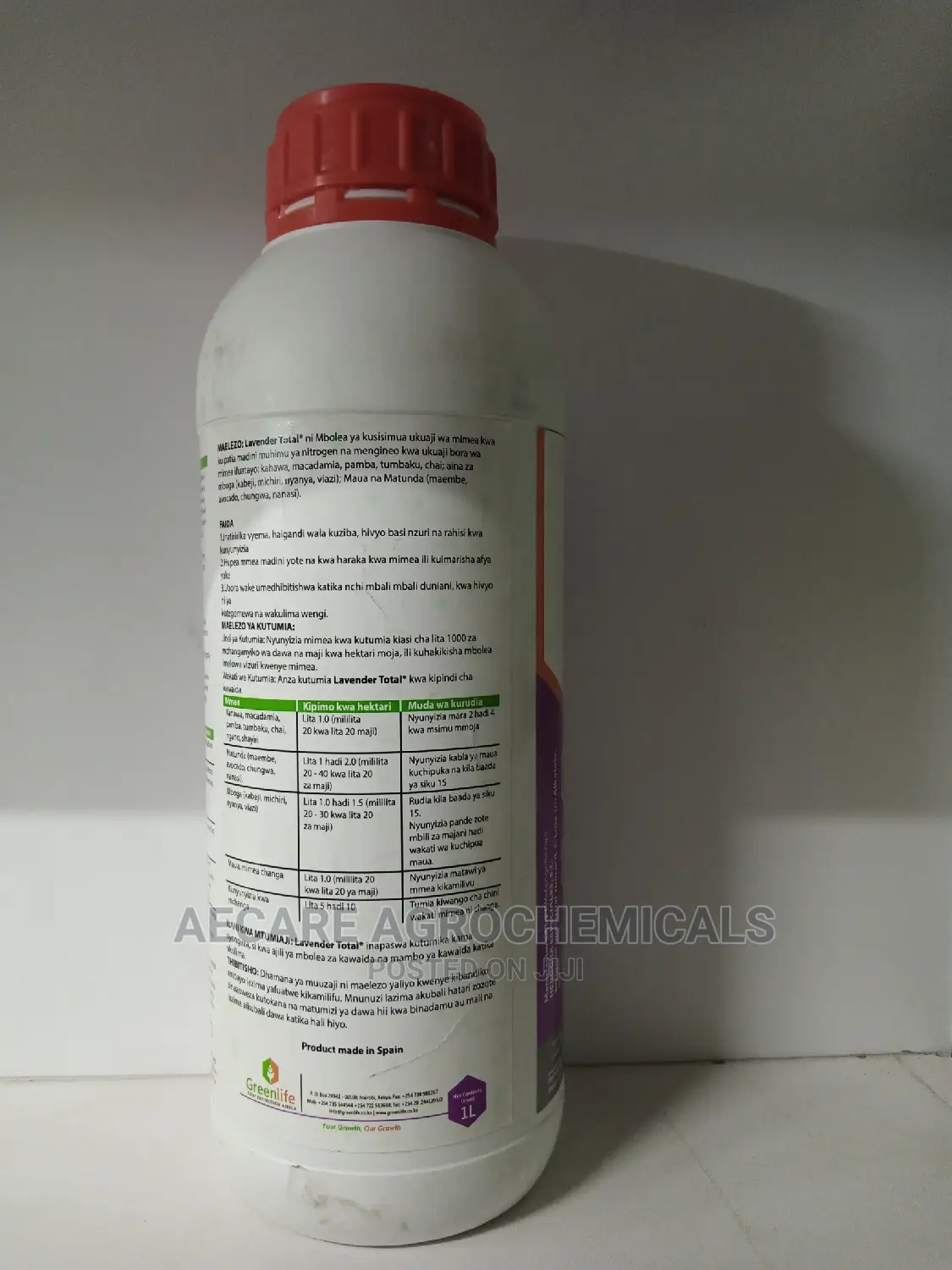 Lavender Total Fertilizer 1litre