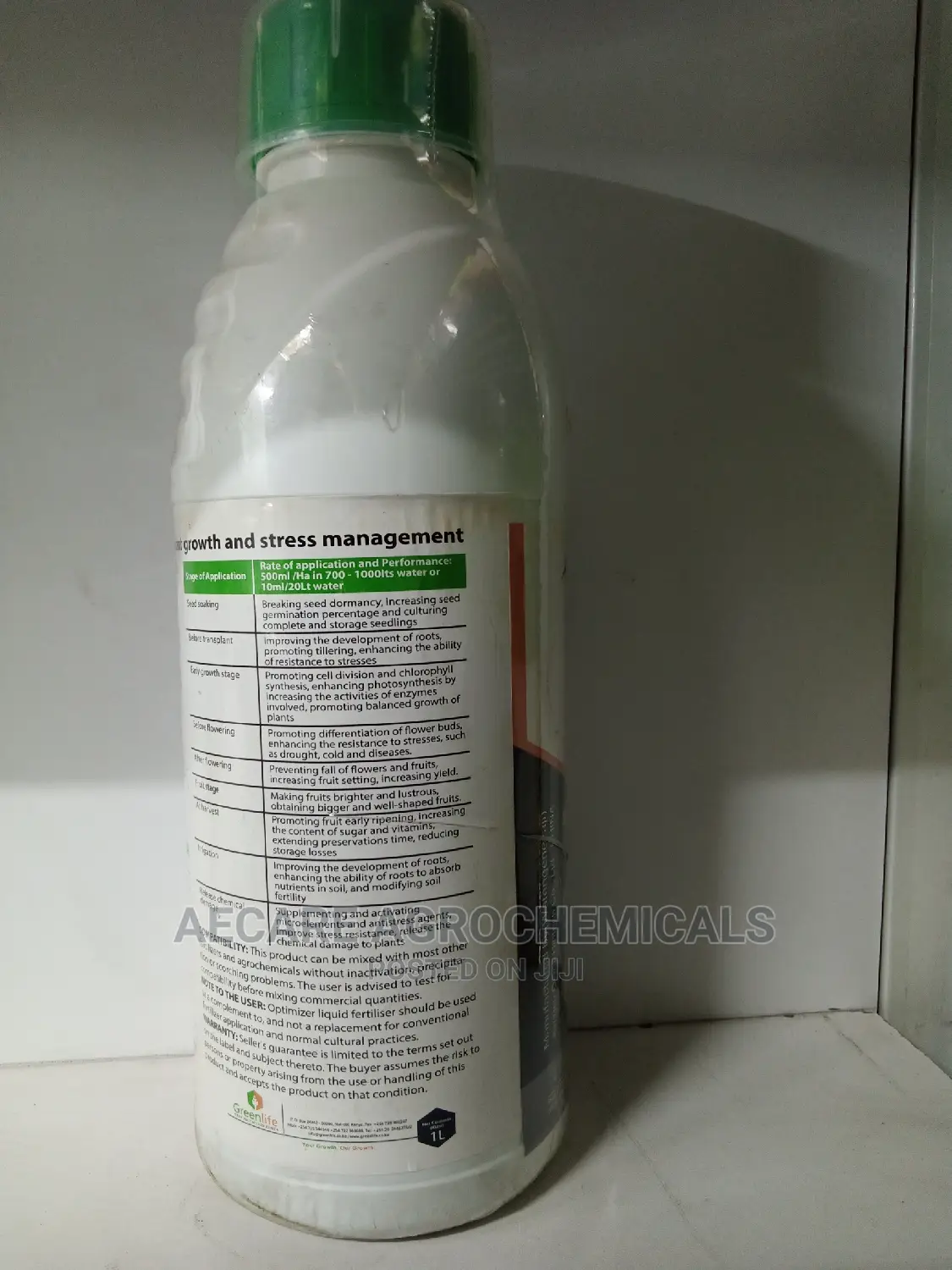 Optimizer Organic Fertilizer 1 Litre