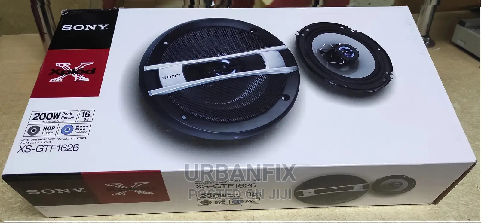 Sony 6 Inch 3-Way Car Door Speakers