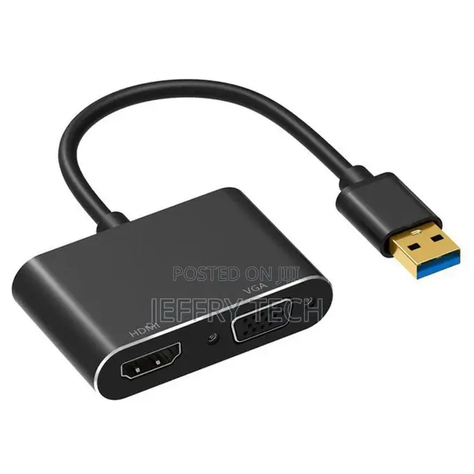 Usb 3.0 to Hdmi Vga Adapter 1080P Hdmi Converter Cable for W