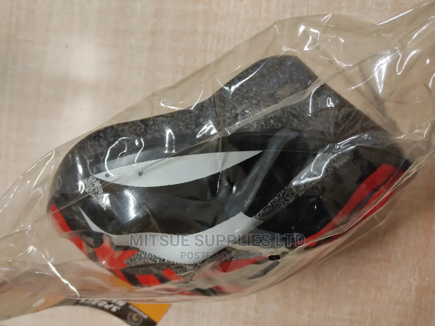 Cycling Helmet- Red and White