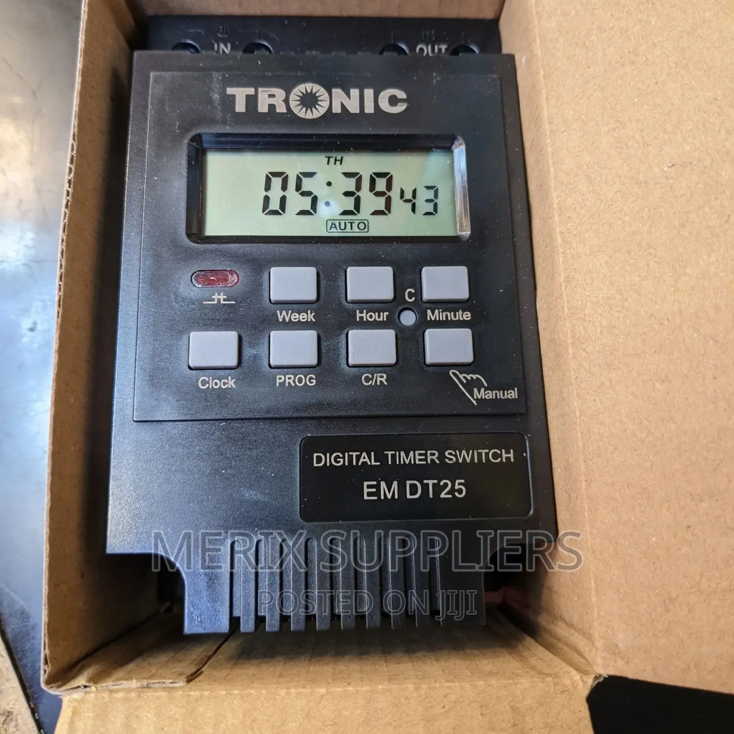 Tronic Digital Programmable Electronic Timer Switch | 6250W