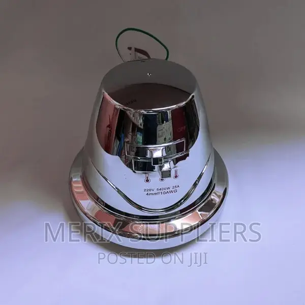 CHROME Instant Shower Head Water Heater | Cold, Warm, Hot