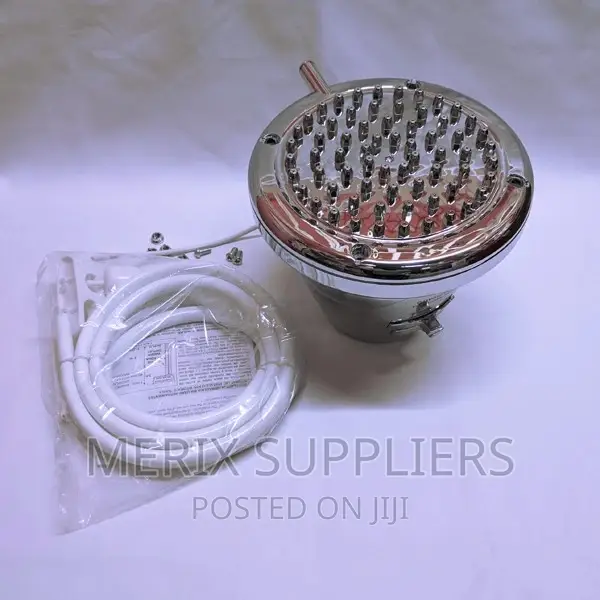CHROME Instant Shower Head Water Heater | Cold, Warm, Hot