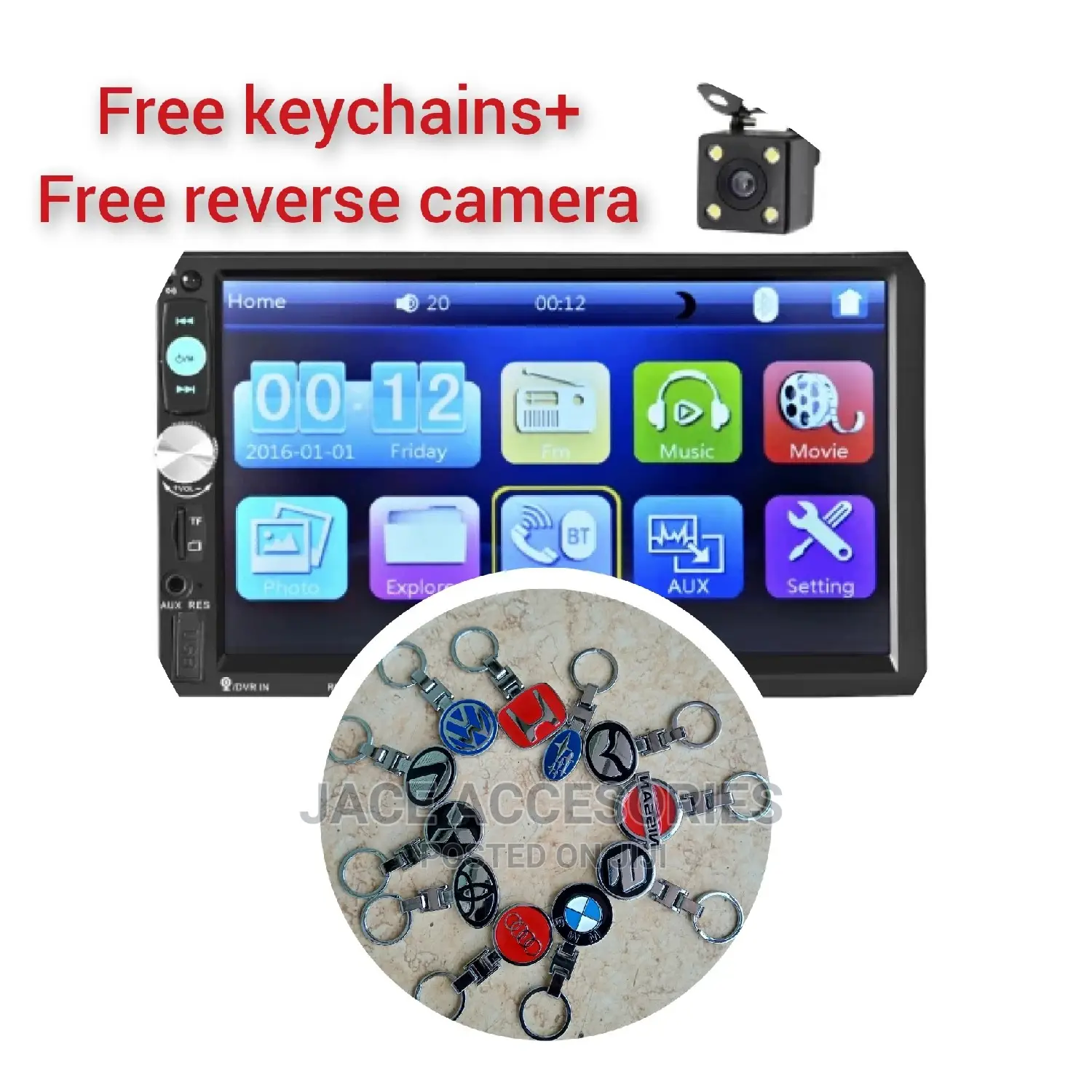 Mp5 Car Radio With Free Gifts