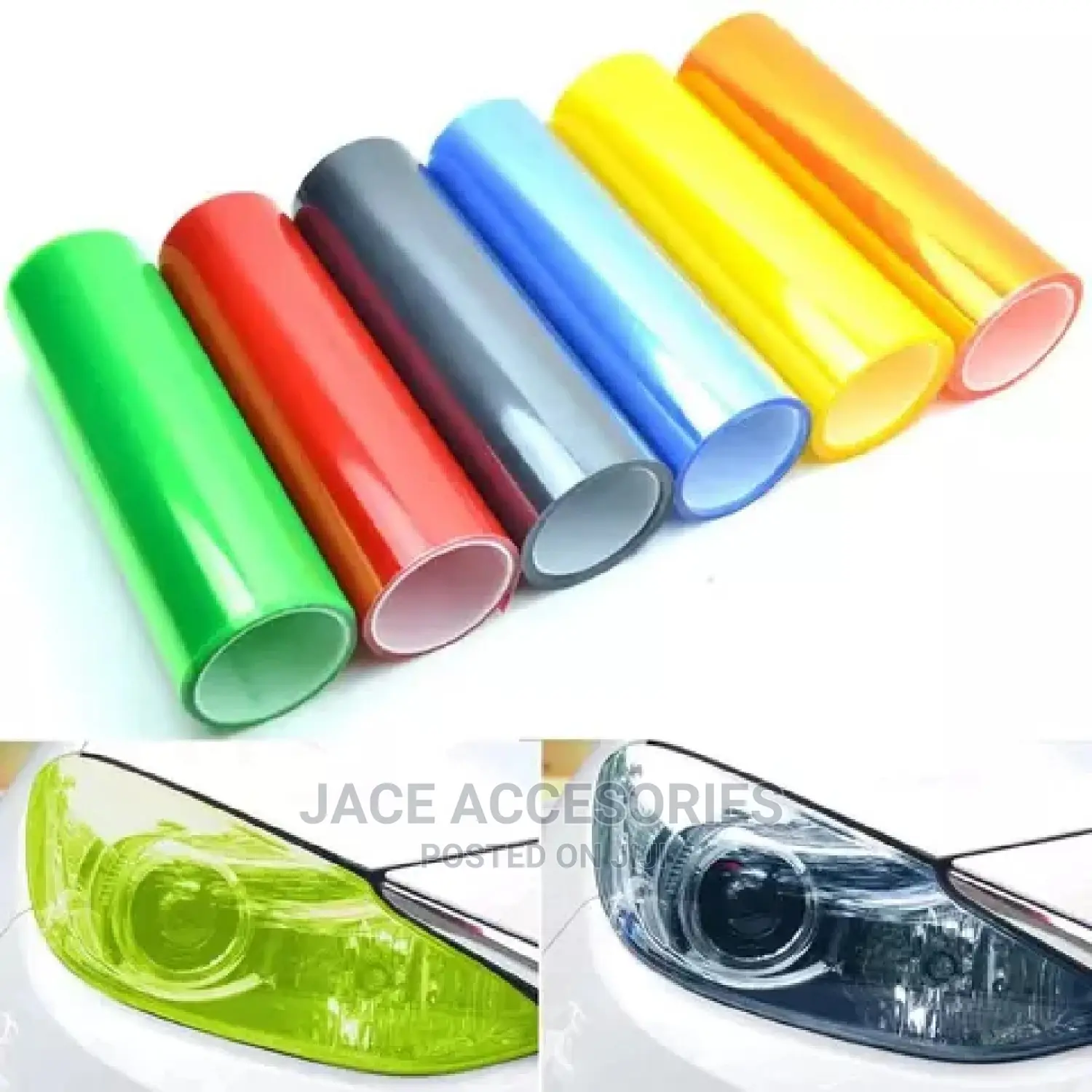 Smoke Headlights/Tint 1m