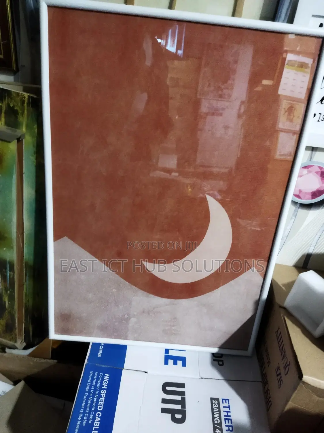 Slim White Frames A2 Size