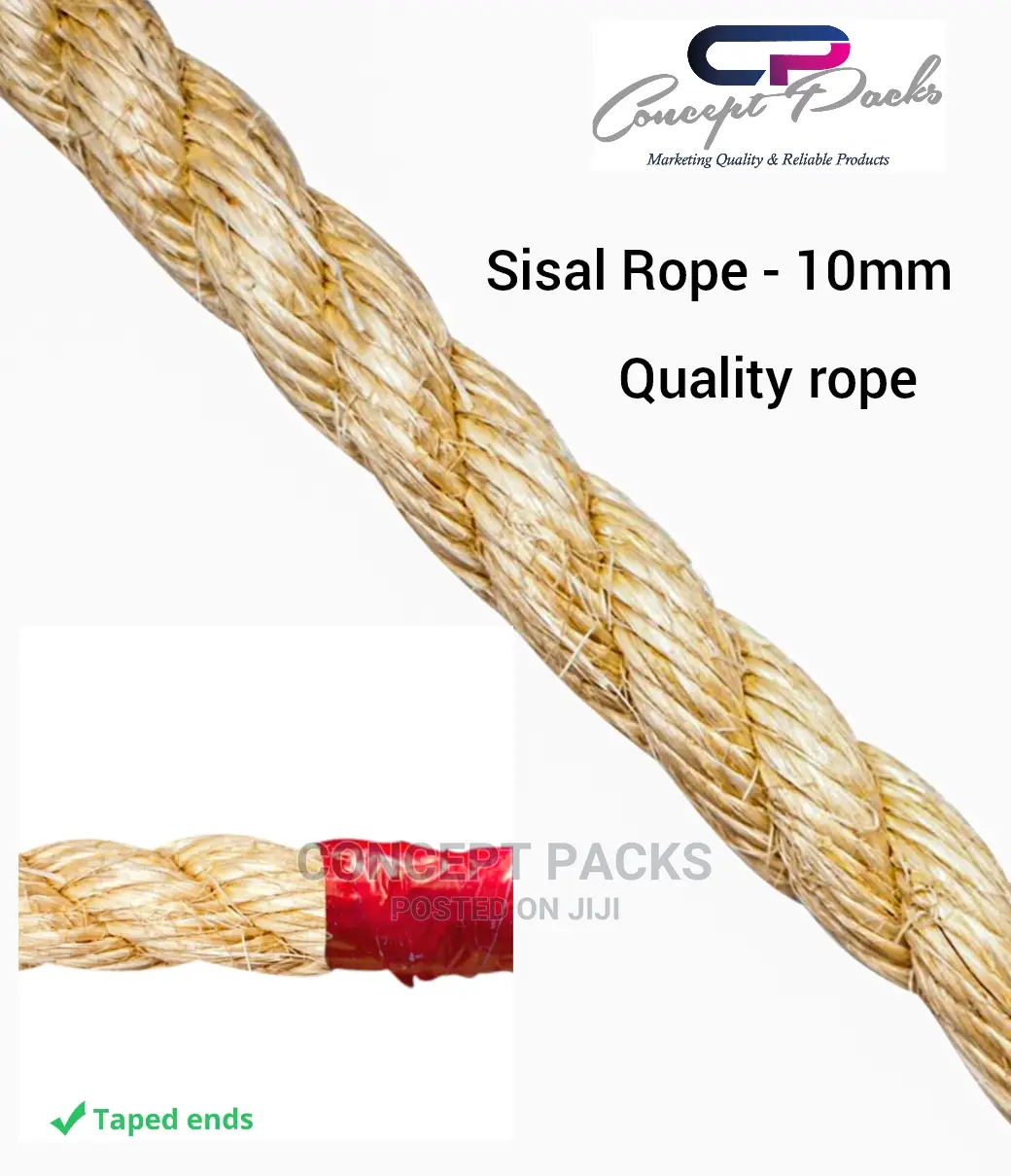 Sisal Rope - 10mm X 200mtrs