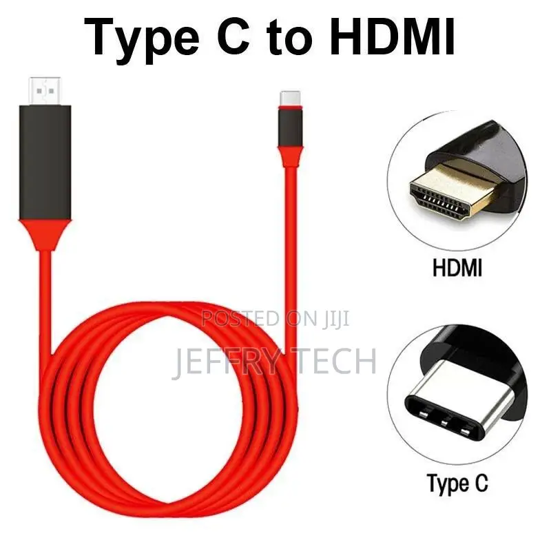Type C to HDMI HDTV AV TV Cable Adapter for Samsung Galaxy S