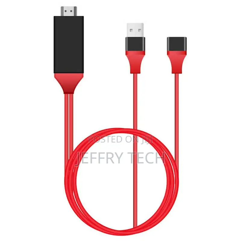 MHL USB to HDMI Cable Phone to TV HDTV Adapter for iPhone/A