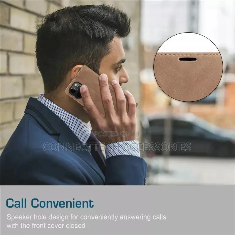 iPhone 12 Pro Max Caseme Leather Flip Cover With Card Holder