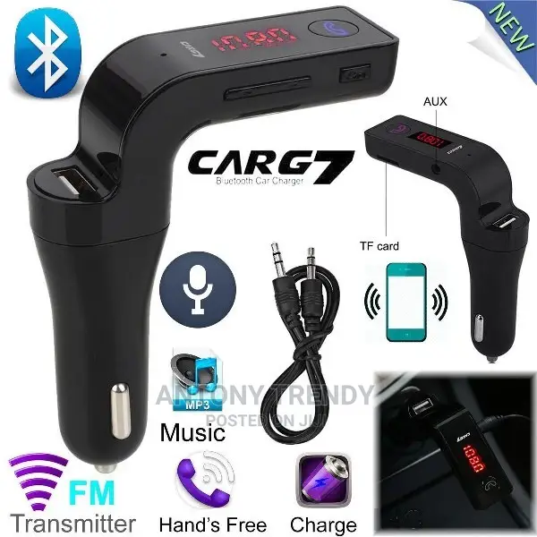 High Quality Generic CAR G7 - Bluetooth Car Modulator