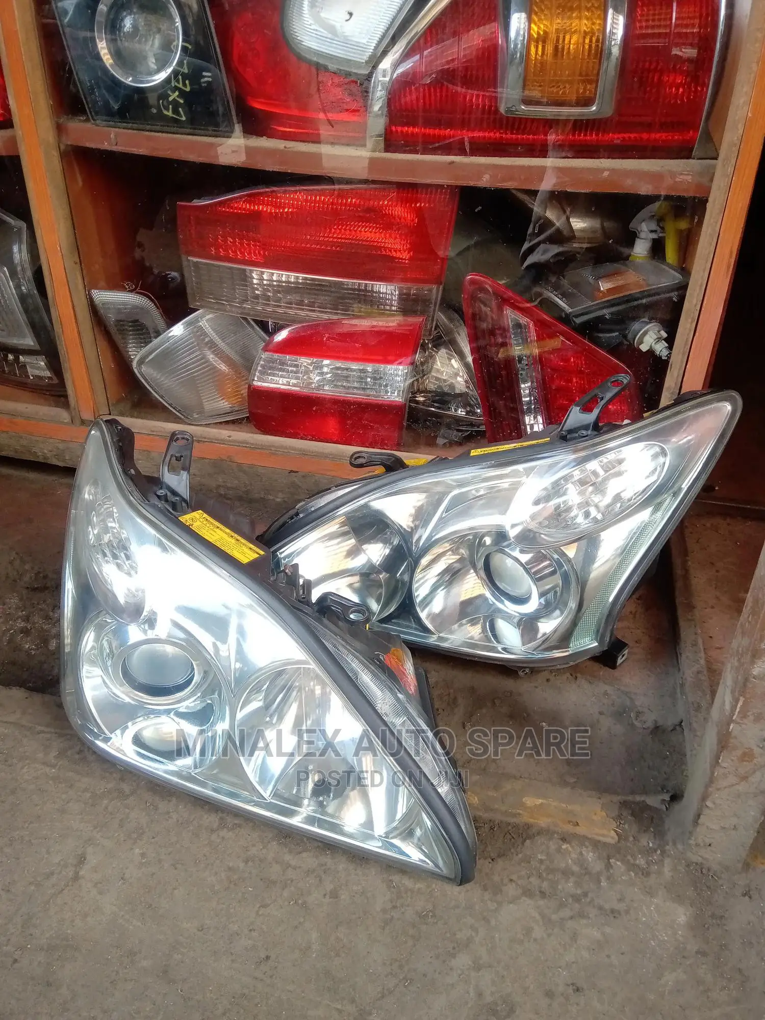 Harrier 240 Headlights