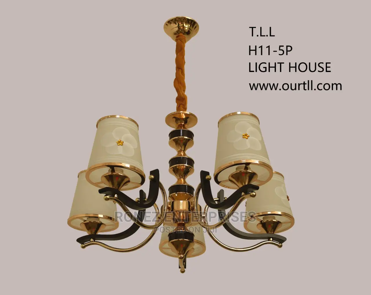 Chandelier for 5 Bulbs