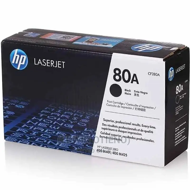 Original HP 80A – CF280A – Laserjet Toner Cartridge – Black