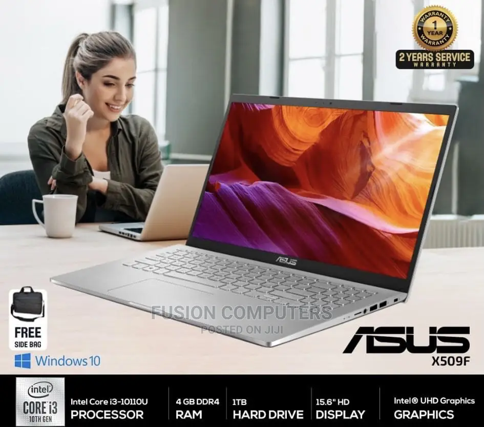 New Laptop Asus 4GB Intel Core I3 HDD 1T