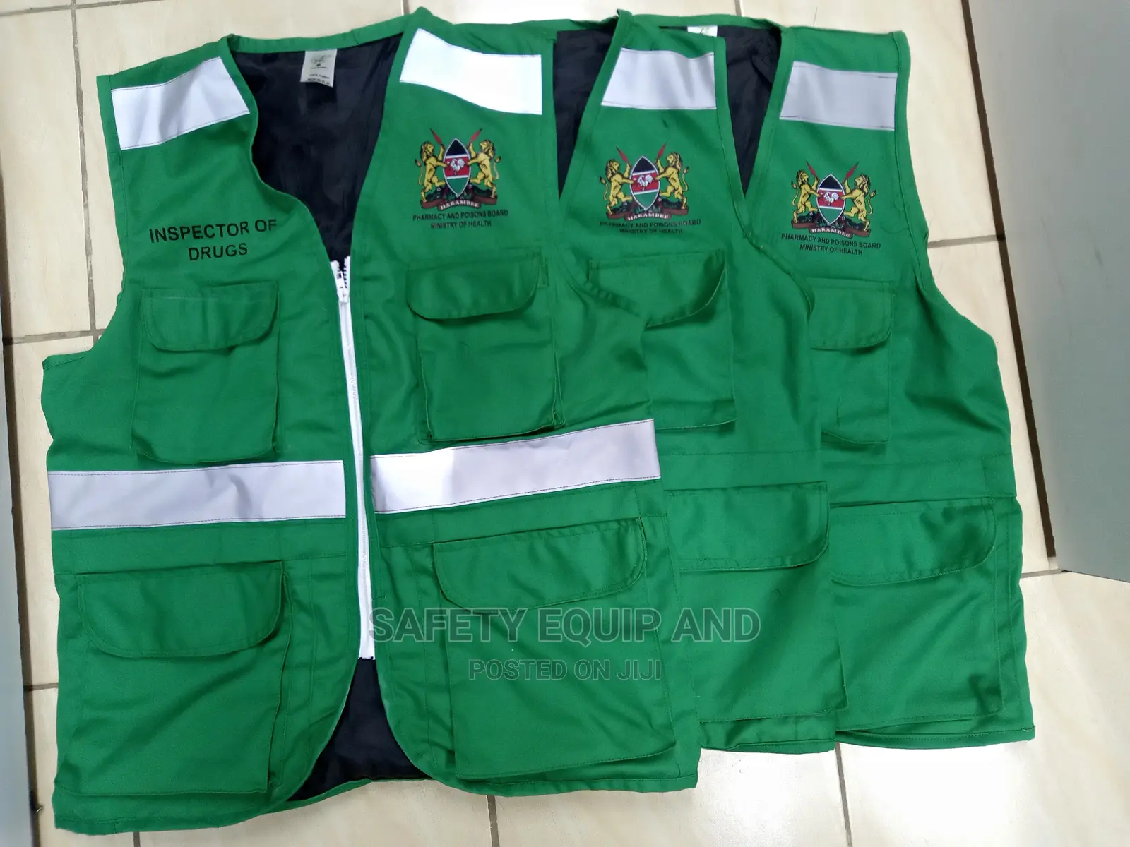 Top Quality Executive Green Reflective Vests