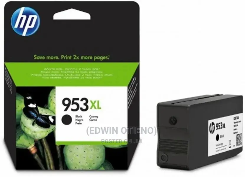 HP 953XL High Yield Black Ink Cartridge