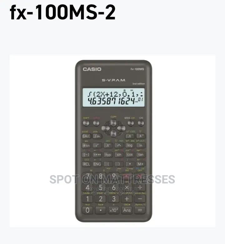 Casio FX 100ms 2 Line Display