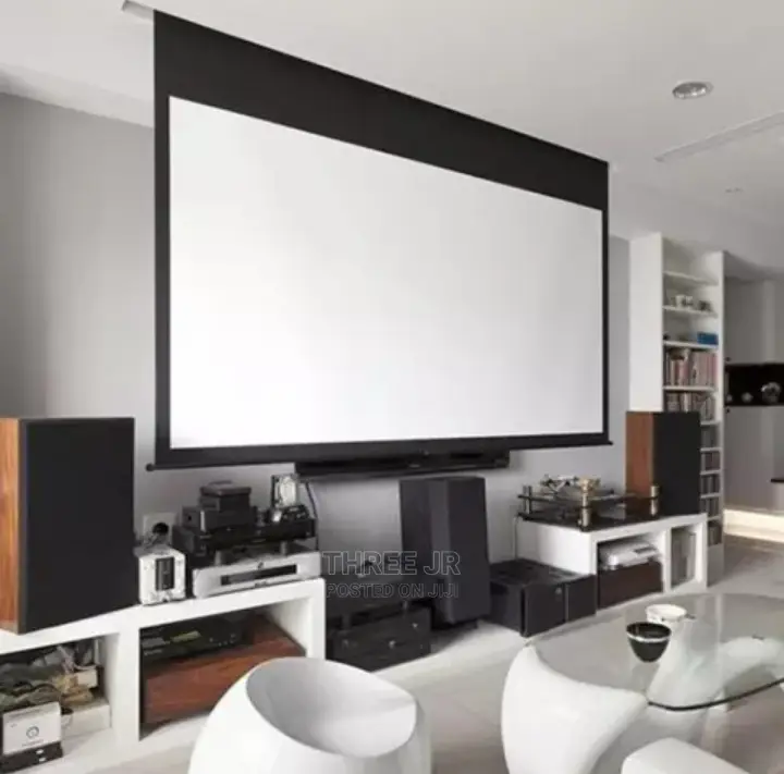Easy to Mount. Manual Projection Screen
