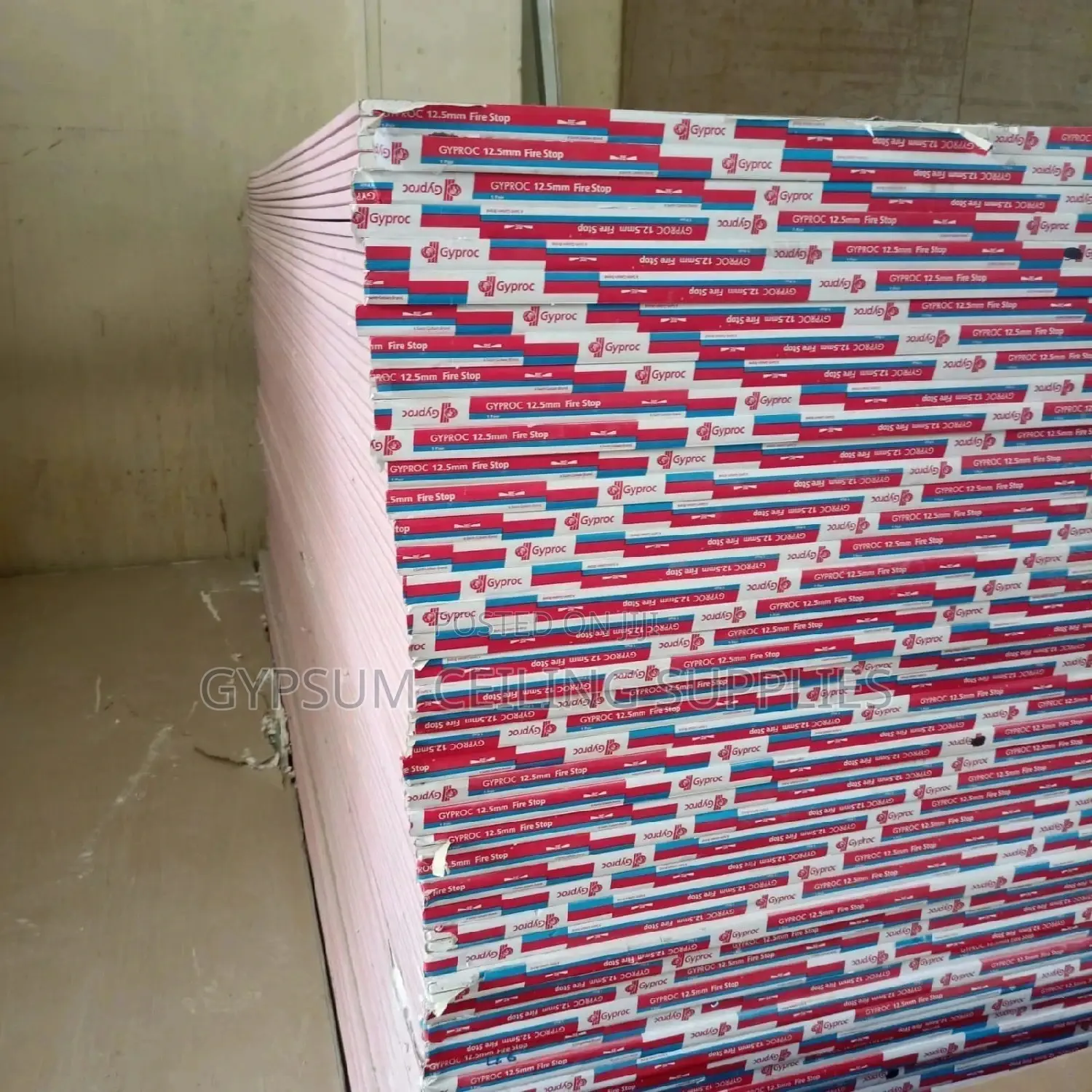 Fire Resistant Gypsum Board 12.5mm