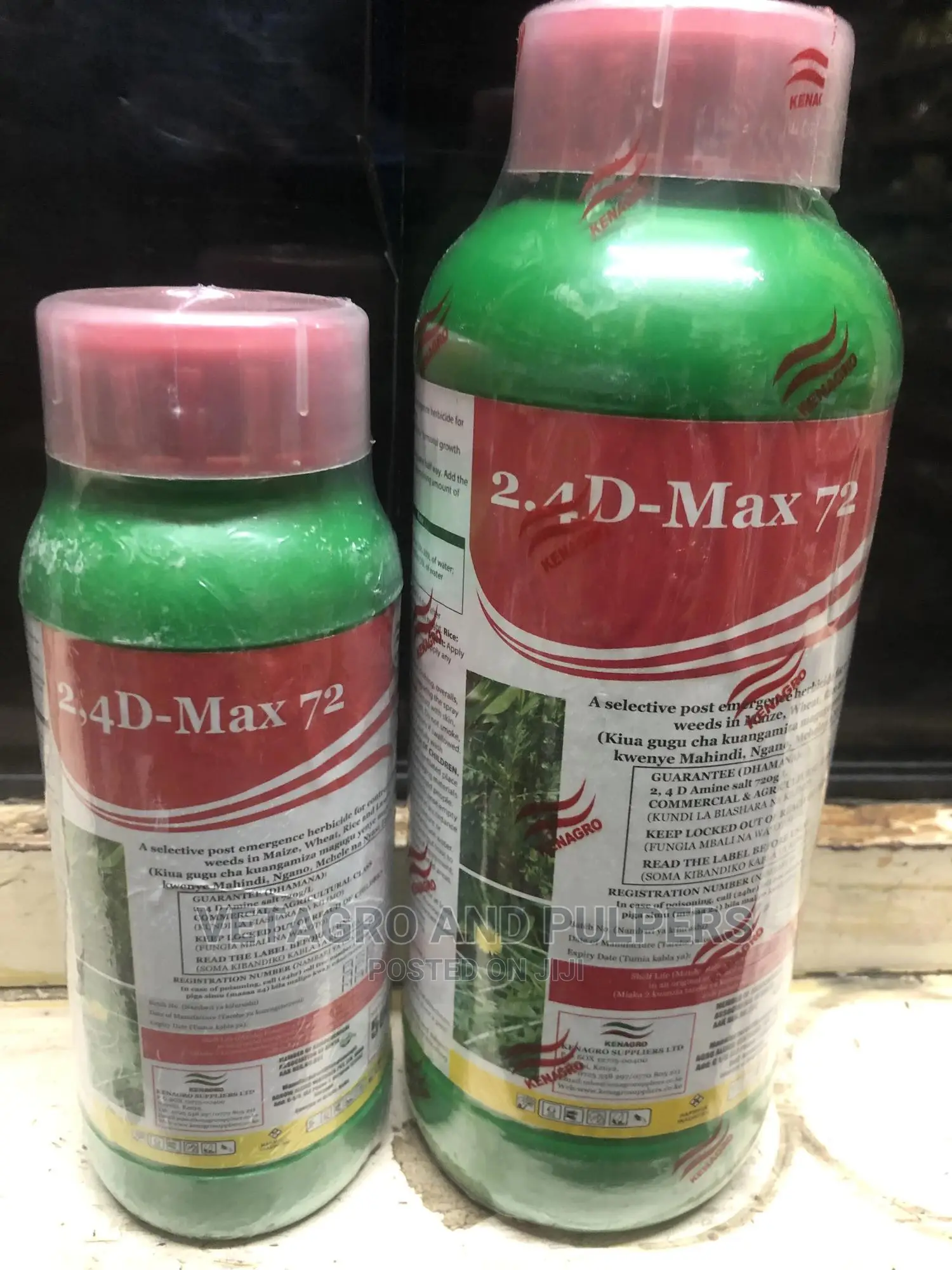 2, 4 D MAX 720SL 500ml and 1litre Herbicide