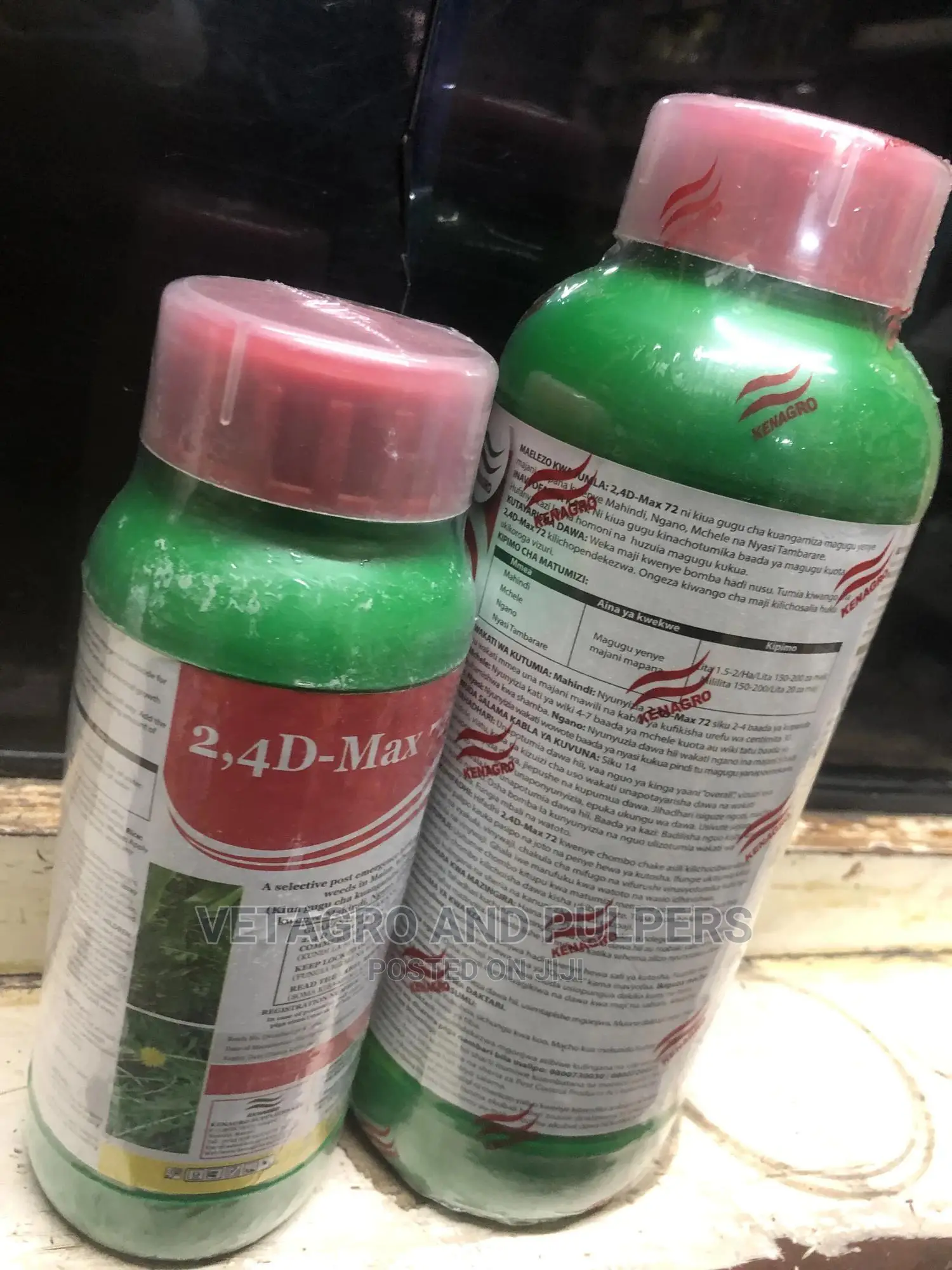 2, 4 D MAX 720SL 500ml and 1litre Herbicide